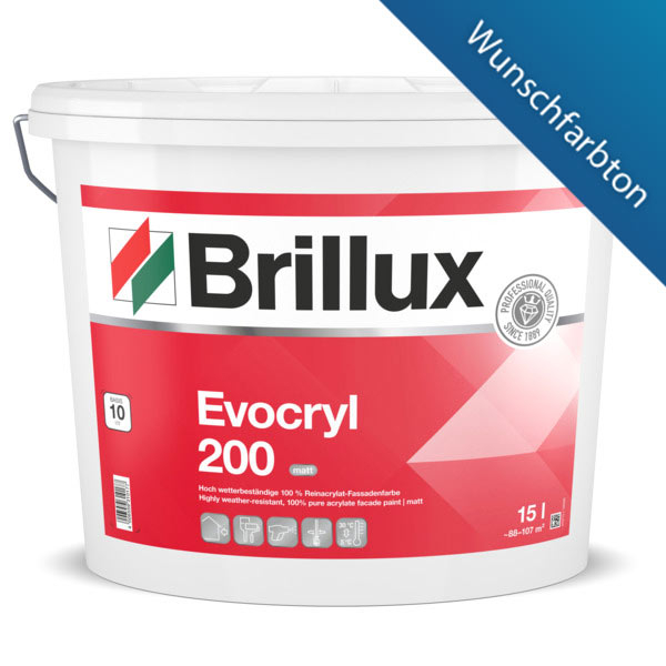 Sockelfarbe Brillux Evocryl 200 Wunschfarbe